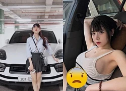 Vu Van Thanh's girlfriend drove at 120km/h and had an unexpected accident on the highway.