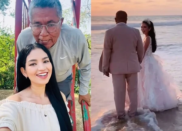 Daughter married her father's best friend, more than 31 years old, family supportive, netizens "threw stones"