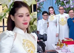 Khanh Van choked up when she heard her husband's stepson say this sentence at the wedding ceremony