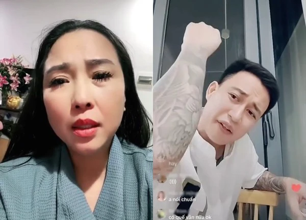 Chồng Nam Em hổ báo trên livestream, giang hồ gọi thì không dám nghe máy