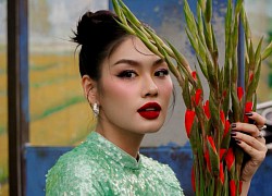 Á hậu Thảo Nhi Lê diện áo dài khoe nhan sắc ở tuổi 30