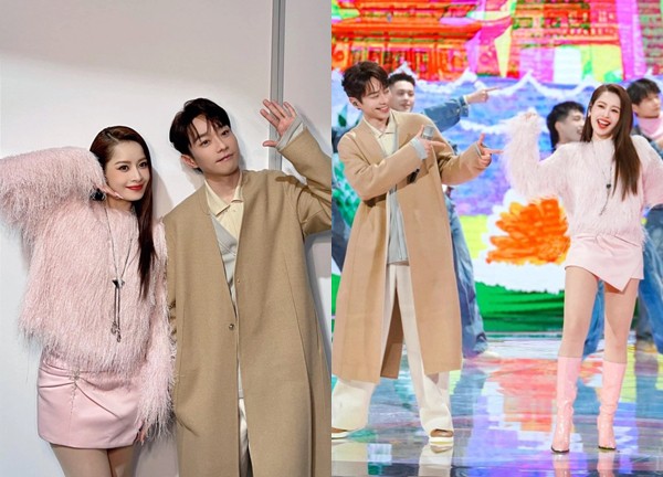 Chi Pu tung loạt ảnh visual tràn màn hình cùng nam thần Trương Đống Lương
