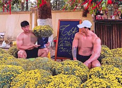 The startling identity of the "two six-pack guys" selling raspberry daisies on the sidewalk