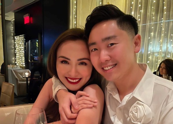 Chồng 3 bị nghi ngờ giới tính, hoa hậu Việt đình đám: "Thương bạn Mập, đã cố giấu mà mọi người biết luôn"