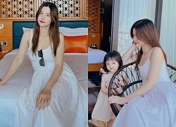 Dong Nhi shows off her "extremely good" visual during her second pregnancy: Her figure is still like her twenties