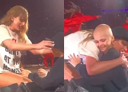 Taylor Swift took off her hat to give to a cancer patient at the concert: A great spiritual gift