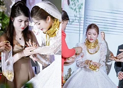 Super hot wedding in Nghe An: the status of the bride and groom makes many people admire