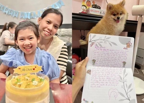 Con gái cố diễn viên Mai Phương viết thư gửi cho bảo mẫu, gây xúc động vì suy nghĩ chững chạc sau những khó khăn