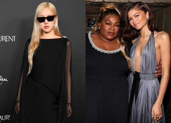 Rosé bị Zendaya "chặt đẹp" vì tạo hình gây tranh cãi, cùng Emma Stone và "Iron Man" xoã ở tiệc tiền Oscar