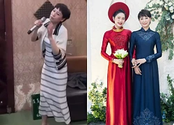 Doan Van Hau's mother-in-law "let go" of being a lady, wearing tight clothes and having fun with her friends