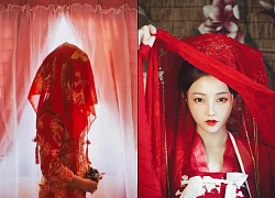 Brides in the past had to wear a red headscarf when getting married, which seemed so romantic but scary