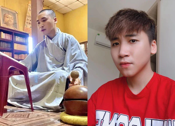 Huy Cung shaved his head and became a monk after the divorc.e, his colleagues revealed his current situation