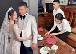 Quang Hai's biological sister was "tired" of Chu Thanh Huyen, and his brother-in-law stood up to defend the bride