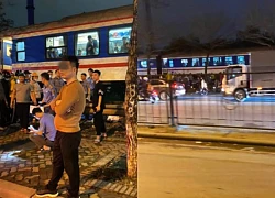 Hanoi: A young man was hit by a train and died while talking on the phone near the tracks