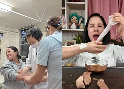 Ms. Nhan Vlog was urgently hospitalized even though she was not due to give birth, and her appearance was worryingly haggard