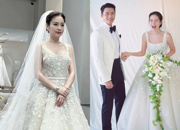 "Mẹ 6 con" Hằng Túi diện váy cưới nửa tỷ hệt Son Ye Jin, sắp lên xe hoa lần 3?