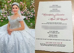 Minh Tu closed the wedding invitation book, revealing strict requirements and heavy pressure for guests