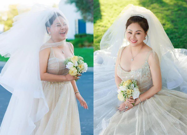 Le Giang revealed wedding photos, is about to get married in the US, given a "huge size" diamond ring?