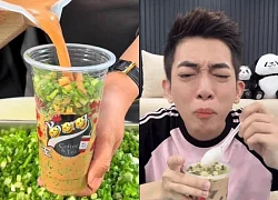 Green onion milk tea officially opened for sale, young people were curious to try it and the ending was "chilling"