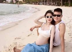 Chu Thanh Huyen again "compared" her pregnancy photo with Hai My, the more netizens looked at it, the more wrong it became