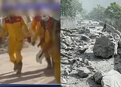 Taiwan earthquake: Husband grabs rockslide barrier, then painfully watches wife gone forever