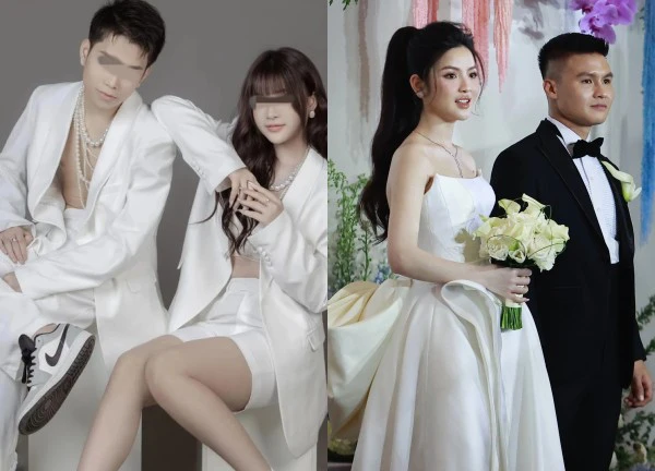 The bridesmaid at Quang Hai's wedding questioned the rich couple and left her gamer boyfriend
