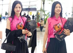 Sao nữ Vbiz ra sân bay về nước sau tin để thua ở Đạp Gió 2024, lộ khoảnh khắc nhợt nhạt gây chú ý