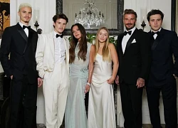 Sinh nhật tuổi 50 như thảm đỏ của Victoria Beckham: Chính chủ chống nạng vẫn cực "slay", sắc vóc cô út Harper thành tâm điểm