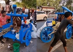 Indian shaman invents 'rice-powered' sugarcane press, which finishes fainting on the spot