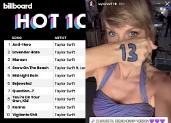 Taylor Swift xác lập loạt kỷ lục mới, thống trị các BXH, fan vẫn tiếc 1 điều