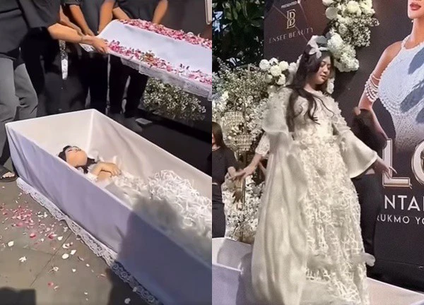 Miss Grand Indonesia: Contestants rise from the coffin, act ridiculous, offensive