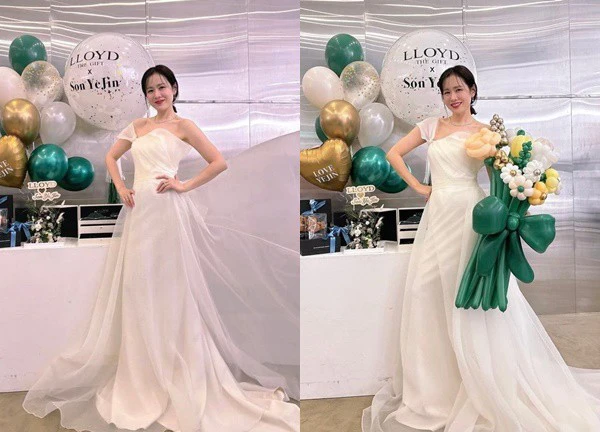 Son Ye Jin lại mặc váy cưới sau 2 năm kết hôn