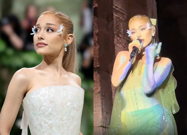 Ariana Grande "bật chế độ diva" quẩy tung đêm hội Met Gala 2024