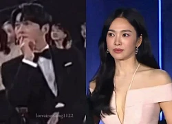 Clip of Song Joong Ki scrutinizing his ex-wife Song Hye Kyo, his face swollen, his expression boring