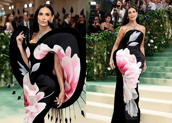 Demi Moore 'gây choáng' ở tuổi 62