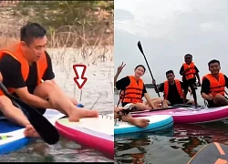 Thùy Tiên vừa được Quang Linh Vlogs chăm sóc đã bị "chơi xỏ", CĐM cười ngất