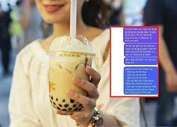 The "stingy" guy asked for his money back for 16 cups of milk tea after being denied a confession