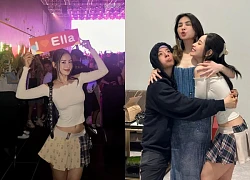 Chi Pu took Amber's hand to Ella's concert, the close trio reunited