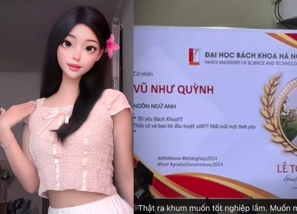 Quynh Bei graduated from the top university in Vietnam, shook her hips but was not lazy to study