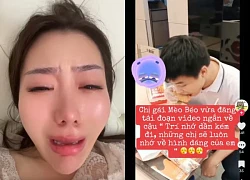 Fat Meo, who has every disability, was exposed and still posted a clip arguing about her younger brother