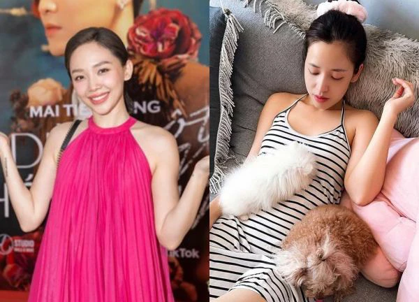 Puka's pregnancy photo is revealed, Van Trang - Toc Tien are detailed about their pregnancy?