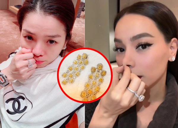 Le Quyen bought a diamond ring of great value, fans criticized Ha Ho for being "out of line".