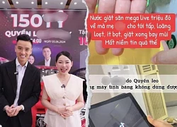 Mega Live Quyen Leo Daily was accused of grossing 150 billion VND, giving away witty things, fans spinning the car?