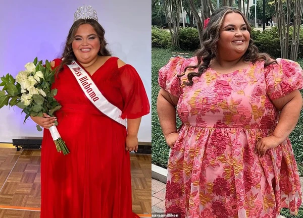 The beauty of the girl weighing 150kg was crowned Miss, fans simultaneously criticized her appearance