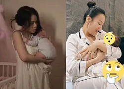 Sam "đầu bù tóc rối" khi sinh đôi, Phương Oanh chung cảnh ngộ, tranh cãi 1 điều