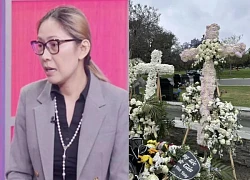 Binh Phuong told a strange phenomenon at the funeral of Duc Tien's husband, sobbing for his daughter