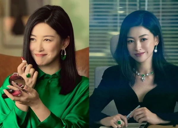 Mỹ nhân phối đồ công sở chuẩn tổng tài, đẹp hơn Lưu Diệc Phi trong phim "Câu chuyện Hoa hồng"