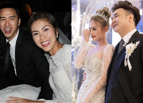 Tang Thanh Ha was compared to Xoai Non: they both wore million dollar wedding dresses but had opposite fates