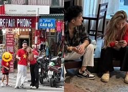 Louis Pham's boyfriend wore a red flag shirt with a yellow star on the street, Tho Nguyen posted comments