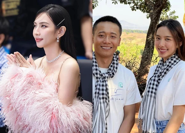 Miss Thuy Tien found joy after "breakup", Quang Linh Vlog also had a part